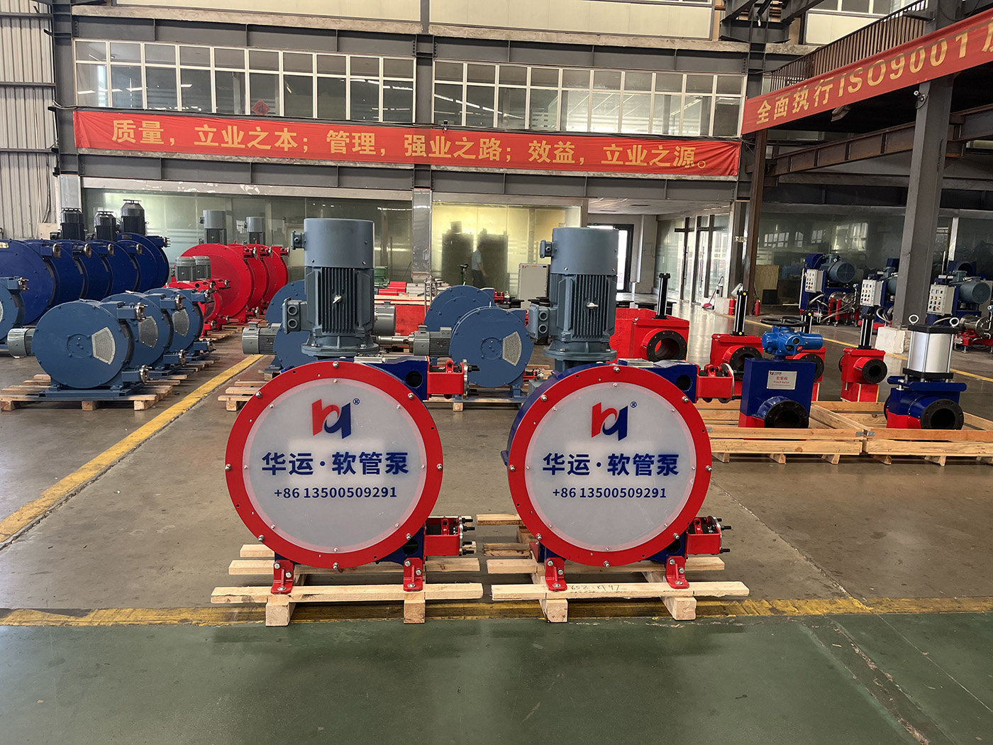 華運機械高壓礦用軟管泵發往老撾，硬核裝備助力東南亞礦業開發
